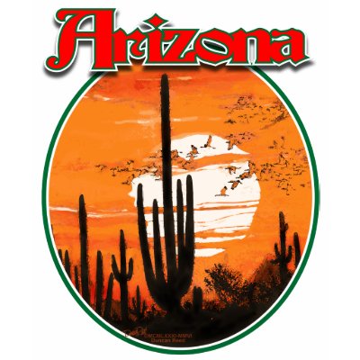 Arizona autumn sunset shirt F/B by Duncan_Reed