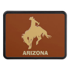 Arizona Bucking Horse Trailer Hitch Covers