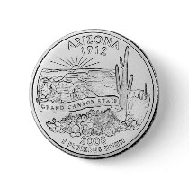 Arizona buttons by StateQuarters Arizona buttons