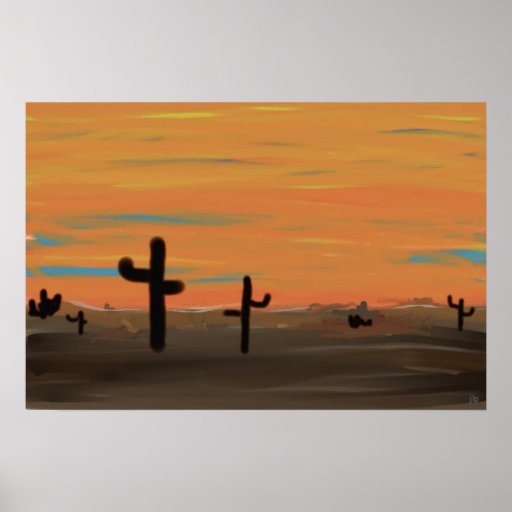 Arizona Cacti Print
