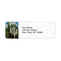 Arizona Cactus Custom Return Address Label