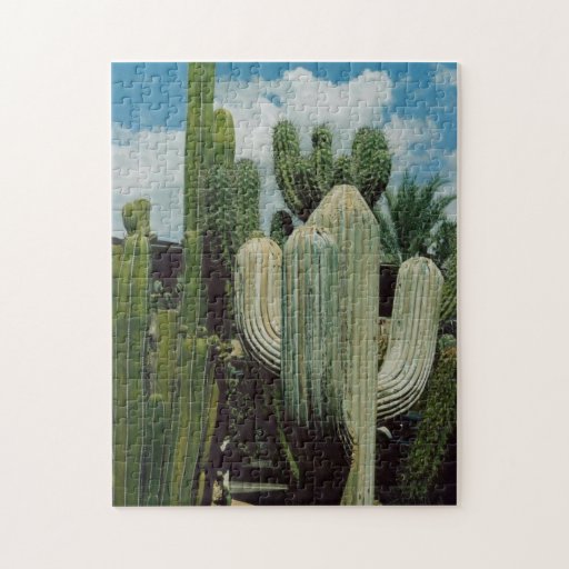 Arizona Cactus Jigsaw Puzzle Zazzle