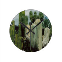 Arizona Cactus Wall Clocks