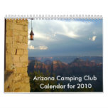 Arizona Camping Club Calendar 2010