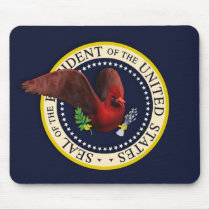 Arizona Cardinals in US Presidential Seal mousepads by beverlytazangel Arizona Cardinals in US Presidential Seal mousepads