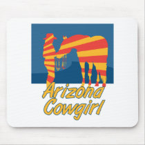 Arizona CowGirl Mouse Pads