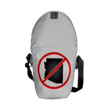 Arizona Cross Out Symbol Messenger Bag