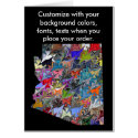 Arizona Customize colorful card how you like