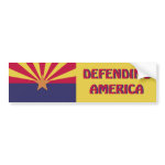 Arizona: Defending America bumpersticker