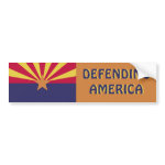 Arizona: Defending America bumpersticker
