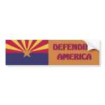 Arizona: Defending America bumpersticker
