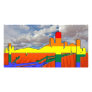 Arizona Desert GLBT Pride Picture Card