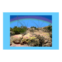 Arizona Desert Scene posters