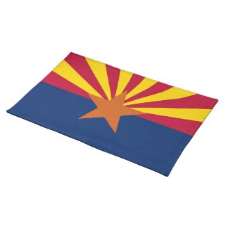 Arizona Flag American MoJo Placemat