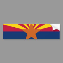 ARIZONA FLAG bumper stickers