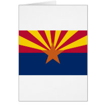 ARIZONA FLAG GREETING CARDS