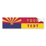 Arizona Flag: Create Your Own bumpersticker