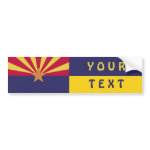 Arizona Flag: Create Your Own bumpersticker