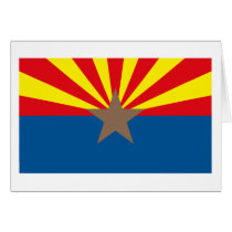 Arizona Flag Greeting Card