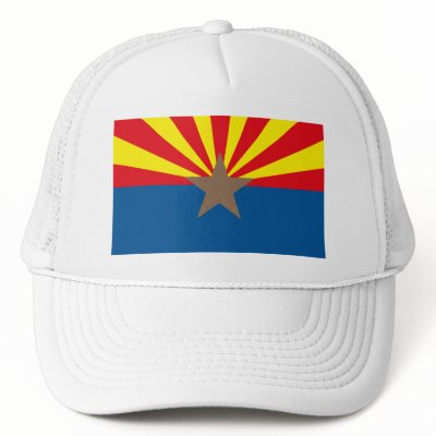 Arizona Flag Hat by FlagTshirts