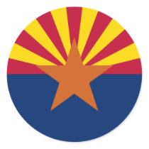 ARIZONA FLAG STICKER