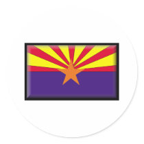 Arizona Flag stickers