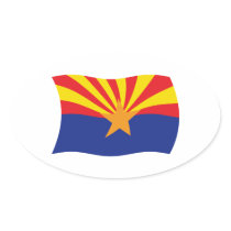 Arizona Flag Sticker