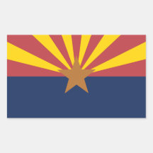 Arizona Flag Stickers