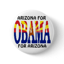 ARIZONA FOR OBAMA Button