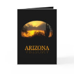 Arizona Gold Sunset Greeting Card
