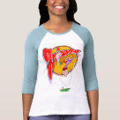 ladies_fitted_raglan - Arizona golf illustration and design by Duncan Reed ladies_fitted_raglan - Arizona golf illustration and design by Duncan Reed