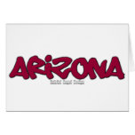 Arizona Graffiti Greeting Card