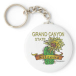 Arizona Grand Canyon State Seguaro Keychain