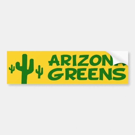 Arizona Greens Bumper Sticker