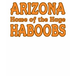 Arizona Home of the Huge Haboobs shirt