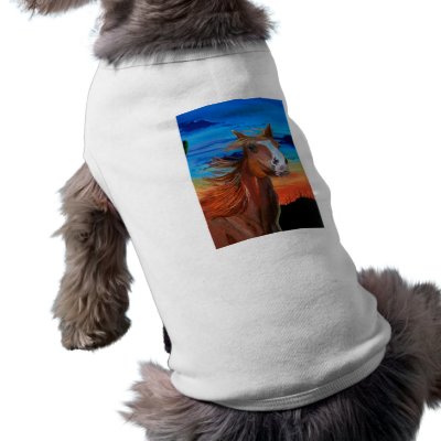 Arizona Horse Doggie Shirt by mozache