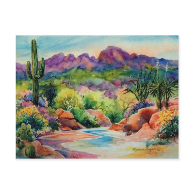 Arizona Landscape Postcard by PresidioPark
