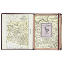 Arizona Map 1891 Towns, Rail, Indian Reservations at Zazzle