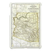 Arizona Map 1891 Towns, Rail, Indian Reservations iPad Mini Cases  at Zazzle