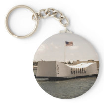 Arizona Memorial Pearl Harbor Keychain