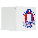 Arizona Mitt Romney 3 Ring Binders