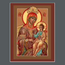 Arizona Mother of God Prayer Card postcards