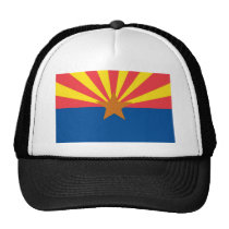 Arizona  Official State Flag hats