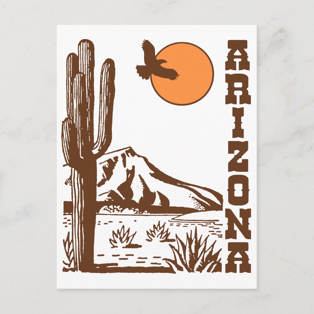 Arizona Postcard Zazzle