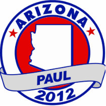 Arizona Ron Paul Acrylic Cut Out