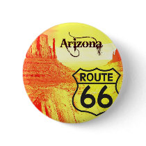 Arizona Route 66 Pinback Button