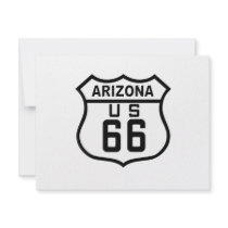 Arizona Route 66 Personalized Invitation