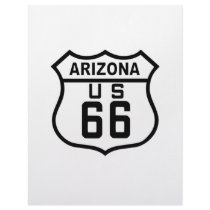Arizona Route 66 Letterhead Template