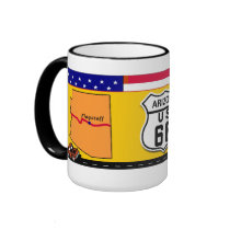 Arizona - Route 66 mugs by ZsTees Arizona - Route 66 mugs