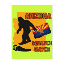 Arizona Squatch Watch Postcards